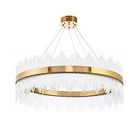 люстра stripglass 65 латунь, прозрачное стекло в Архангельске