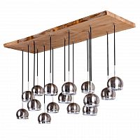 дизайнерская подвесная светодиодная люстра spot light ball 5031574 матовый никель, белая в Архангельске
