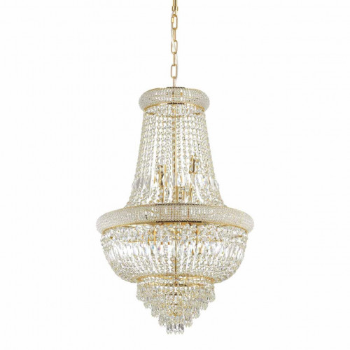 подвесная люстра ideal lux dubai sp10 ottone в Архангельске