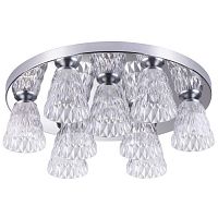 потолочная светодиодная люстра lumion gerana 3621/54cl в Архангельске