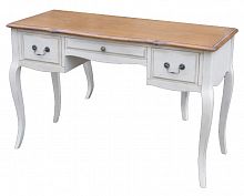 письменный стол mobilier de maison белый, коричневый в Архангельске