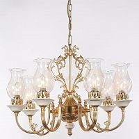 подвесная люстра lucia tucci vetralla 179.7 antique gold в Архангельске