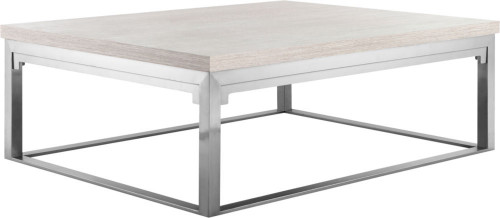 стол журнальный veva квадратный хром, белый в Архангельске