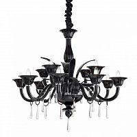 подвесная люстра ideal lux renoir sp12 nero в Архангельске