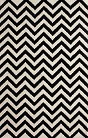 ковер zig zag чёрный 120х180 в Архангельске