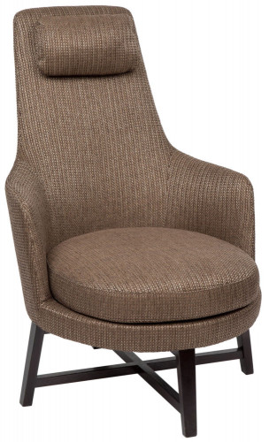 кресло home space brown коричневое в Архангельске