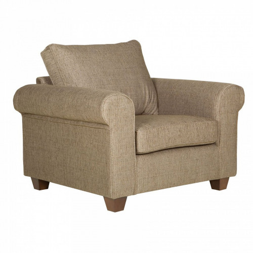 кресло romantic серо-коричневое в Архангельске