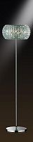 торшер дизайнерский odeon light crista chromo glass в Архангельске