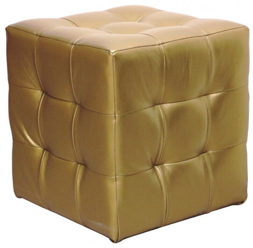 пуф шарм-дизайн квадро золото в Архангельске