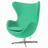 кресло egg chair зеленое в Архангельске