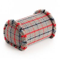 подушка большая-рол tartan blue от gan в Архангельске