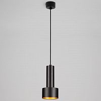 подвесной светильник eurosvet charlie 50134/1 led черный/золото в Архангельске