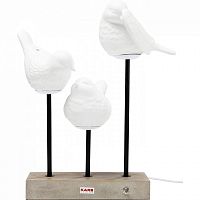 лампа настольная birds белая в Архангельске