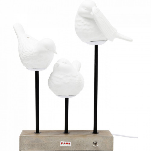 лампа настольная birds белая в Архангельске