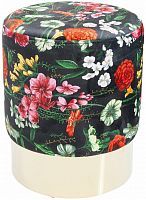 kare design пуф flores, коллекция "флорес" 35*42*35, полиэстер, дсп, сталь, мультиколор в Архангельске