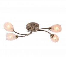 потолочная люстра idlamp carmina 201/4pf-oldbronze в Архангельске