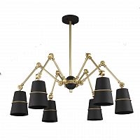 подвесная люстра st luce sorspreso sl458.422.06 черная в Архангельске
