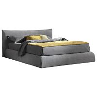 кровать двуспальная 180х200 серая pillow в Архангельске