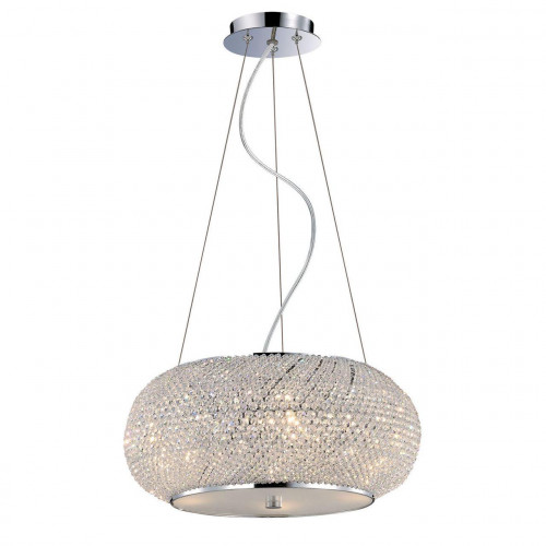 подвесной светильник ideal lux pasha sp6 cromo в Архангельске