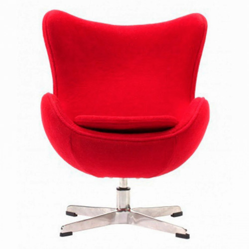 детское кресло egg chair красное в Архангельске