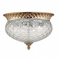 потолочный светильник crystal lux hola pl4 gold в Архангельске