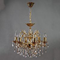 подвесная люстра ambiente leon 2128/6 wp tear drop в Архангельске
