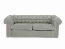 диван chesterfield прямой серый с механизмом седафлекс в Архангельске