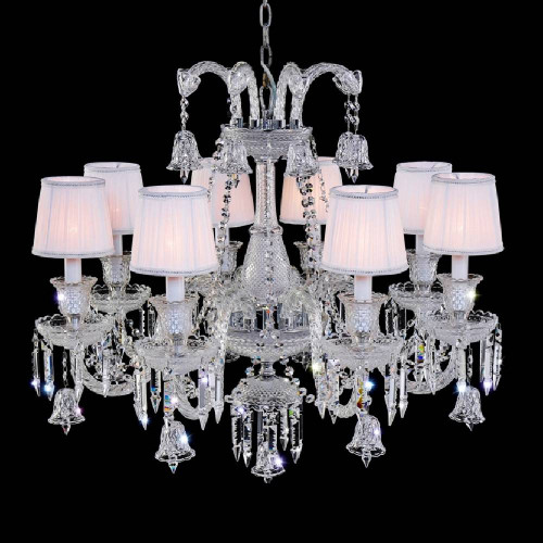 подвесная люстра crystal lux princess sp8 прозрачная в Архангельске