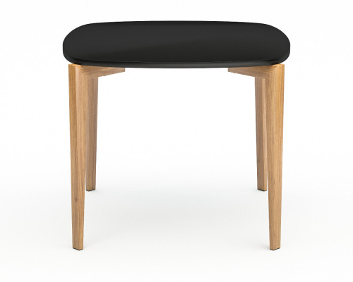 стол обеденный с черной столешницей smooth compact в Архангельске