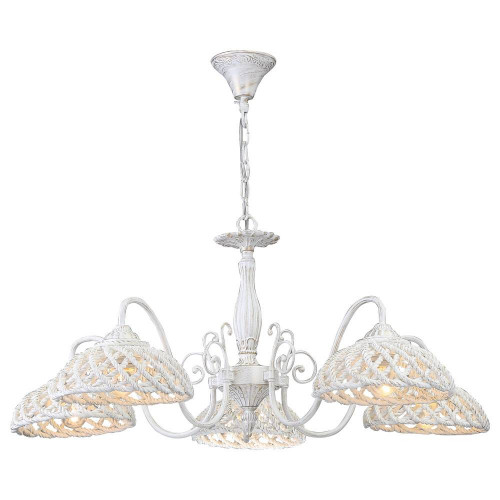 подвесная люстра arte lamp twisted a5358lm-5wg в Архангельске