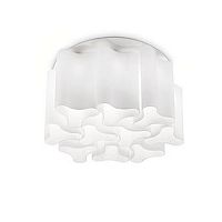 дизайнерская потолочная люстра ideal lux compo pl15 белая в Архангельске