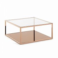 столик журнальный greenhill 80x80 прозрачный от la forma (ex julia grup) в Архангельске