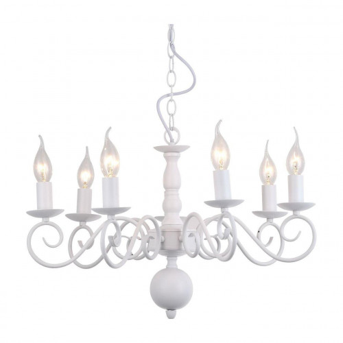 подвесная люстра arte lamp a1129lm-7wh в Архангельске