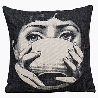 арт-подушка tea time fornasetti в Архангельске