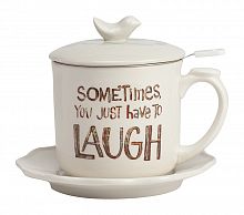чайный набор sometimes you just have to laugh в Архангельске