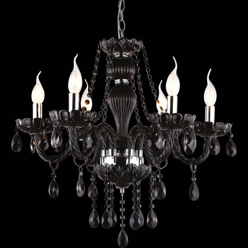 подвесная люстра arte lamp teatro a3964lm-6bk в Архангельске