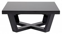 стол журнальный oak black varnish чёрный, лак в Архангельске