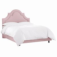 кровать двуспальная 180х200 розовая kennedy lilac linen в Архангельске