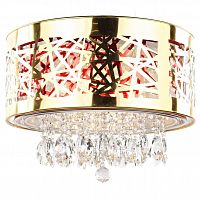 люстра nicolette золото, прозрачная в Архангельске