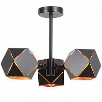 потолочная люстра st luce enigma sl258.402.03 черная в Архангельске