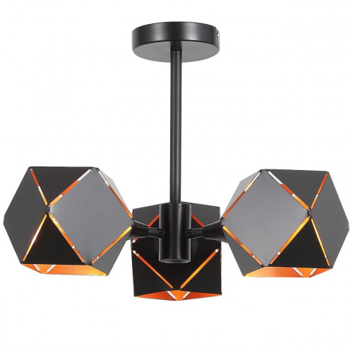 потолочная люстра st luce enigma sl258.402.03 черная в Архангельске