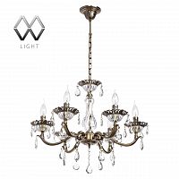 подвесная люстра mw-light свеча 301015006 в Архангельске