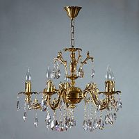 подвесная люстра ambiente granada 2118/5 ab tear drop в Архангельске
