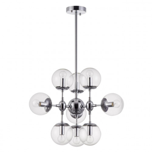 подвесная люстра freya richard fr5596pl-09ch хром в Архангельске