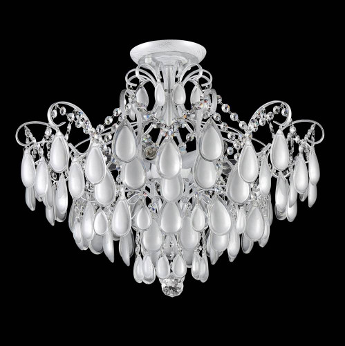 потолочная люстра crystal lux sevilia pl6 silver в Архангельске