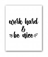 постер be nice а3 в Архангельске