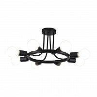 потолочная люстра arte lamp a6063pl-8bk в Архангельске
