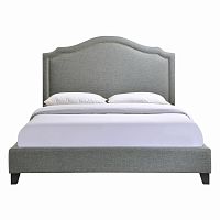кровать cassis upholstered серая 90х200 р в Архангельске