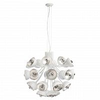 подвесная люстра mw-light фьюжен 12 392014328 белая в Архангельске