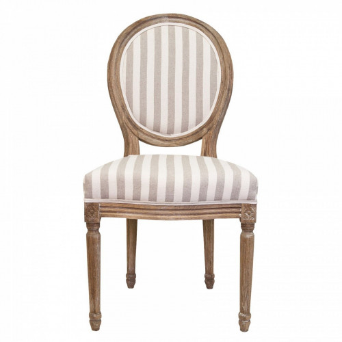 стул miro pinstripe ver.2 белый, серый в Архангельске
